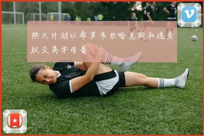 热火计划以希罗韦尔哈克斯和选秀权交易字母哥